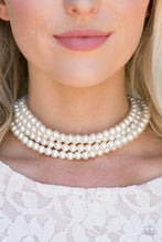 Load image into Gallery viewer, Vintage Romance - White Choker
