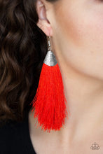 Load image into Gallery viewer, Tassel Temptress - Red - Paparazzi
