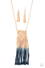 Load image into Gallery viewer, Look At MACRAME Now - Blue - Paparazzi
