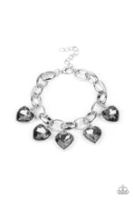 Load image into Gallery viewer, Candy Heart Charmer - Silver - Paparazzi
